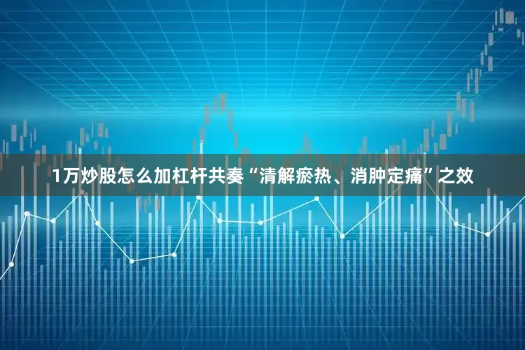 1万炒股怎么加杠杆共奏“清解瘀热、消肿定痛”之效